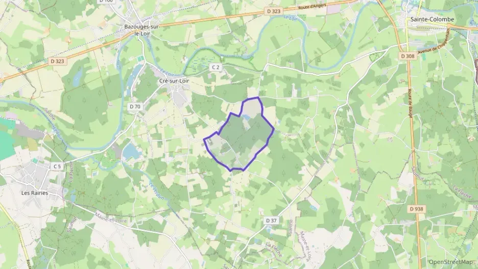 Maison 180 m² quatre pièces à vendre à Bazouges Cré sur Loir