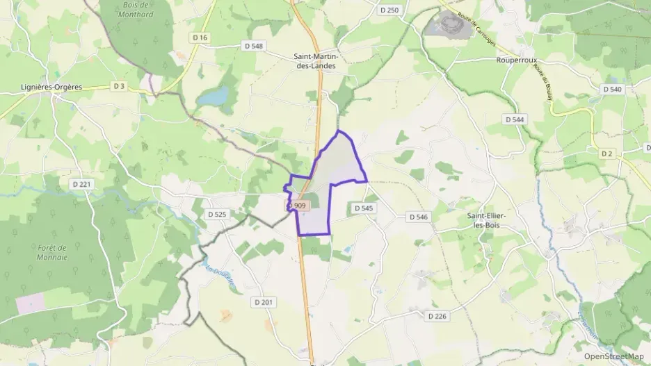 Maison 70 m² trois pièces à vendre à Ciral Maison 70 m² trois pièces à vendre à Ciral