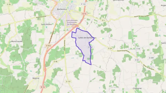 Maison 170 m² 5 pièces à vendre à Salles-de-Barbezieux