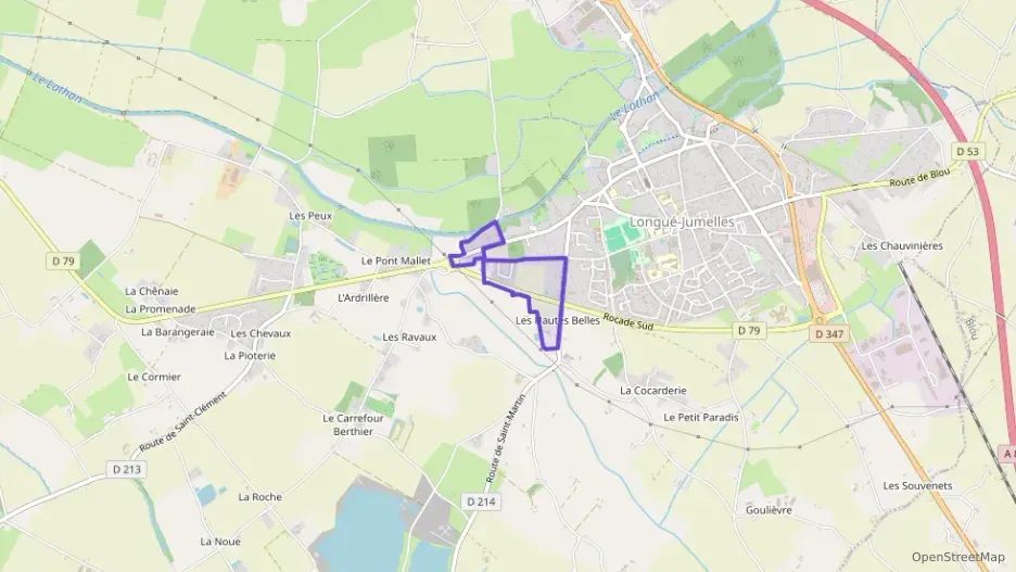 Maison 98 m² cinq pièces à vendre à Longué-Jumelles Maison 98 m² cinq pièces à vendre à Longué-Jumelles