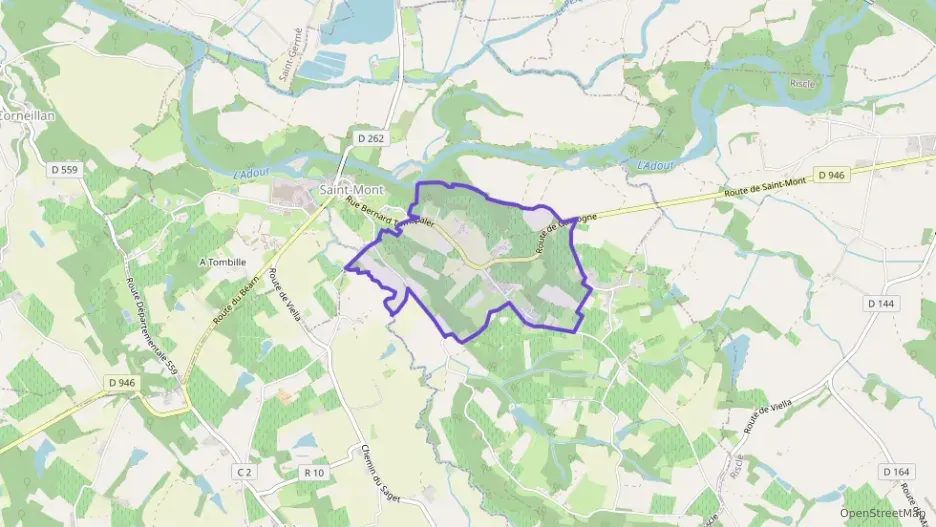 Maison 84 m² quatre pièces à vendre à Saint-Mont Maison 84 m² quatre pièces à vendre à Saint-Mont