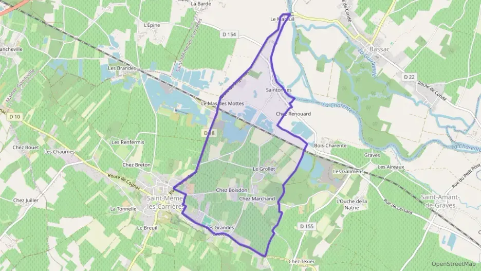 Maison 98 m² six pièces à vendre à Saint-Même-les-Carrières Maison 98 m² six pièces à vendre à Saint-Même-les-Carrières