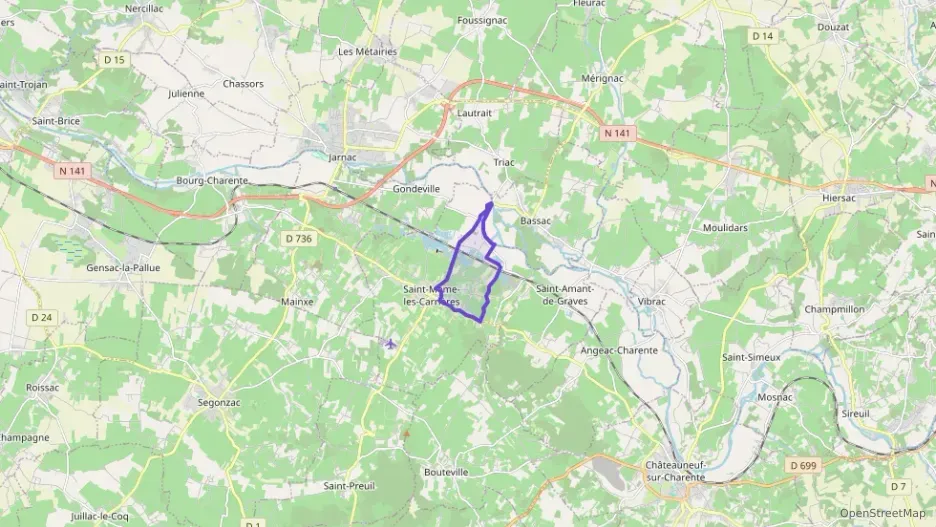 Maison 98 m² six pièces à vendre à Saint-Même-les-Carrières Maison 98 m² six pièces à vendre à Saint-Même-les-Carrières