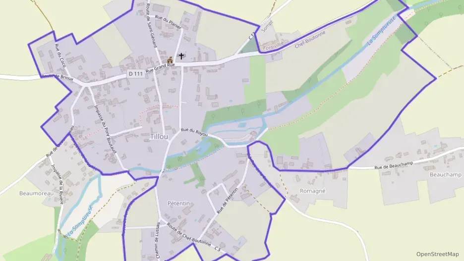 Maison 118 m² quatre pièces à vendre à Chef-Boutonne