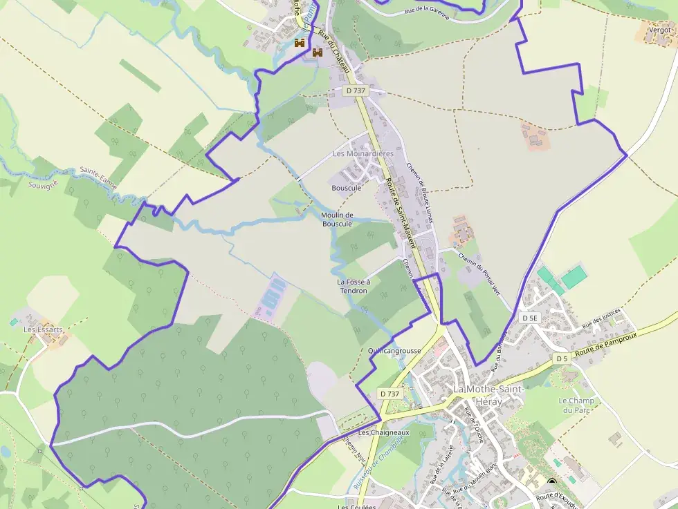 Maison 75 m² quatre pièces à vendre à La Mothe-Saint-Héray