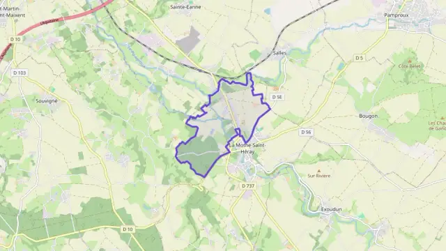 Maison 75 m² quatre pièces à vendre à La Mothe-Saint-Héray