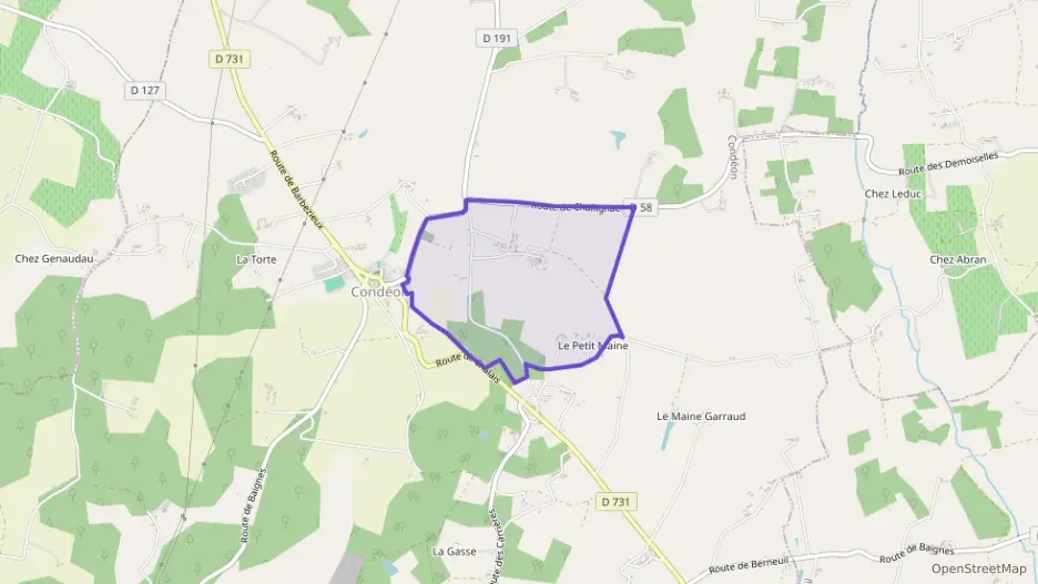 Maison 240 m² sept pièces à vendre à Condéon