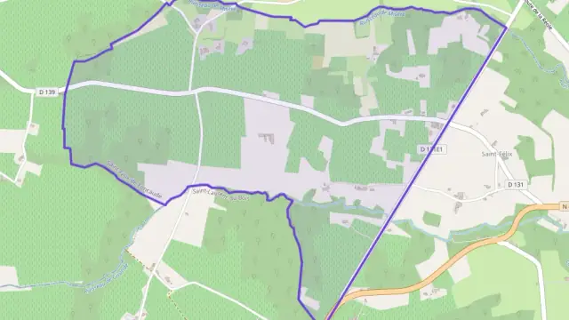 Maison 90 m² trois pièces à vendre à Saint-Félix-de-Foncaude