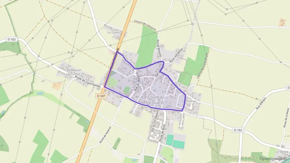 Maison 94 m² quatre pièces à vendre à Le Coudray-Macouard