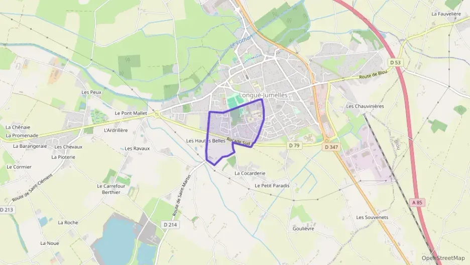 Maison 92 m² quatre pièces à vendre à Longué-Jumelles Maison 92 m² quatre pièces à vendre à Longué-Jumelles