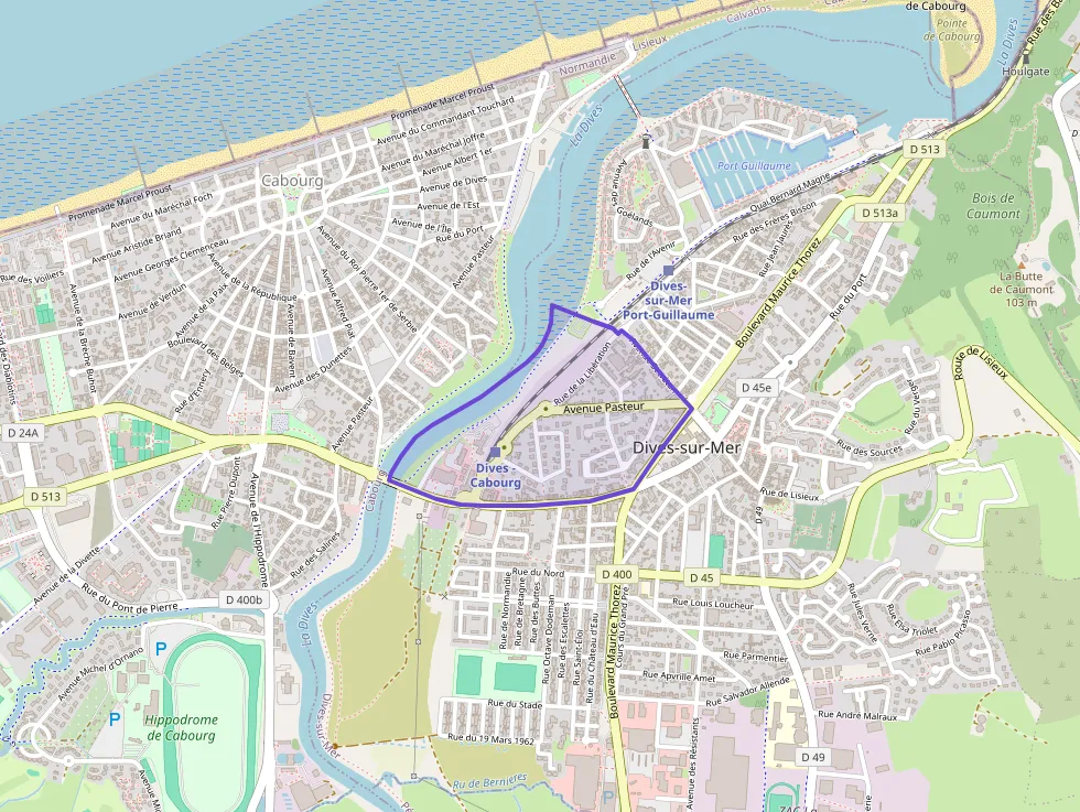 Maison 71 m² quatre pièces à vendre à Dives-sur-Mer