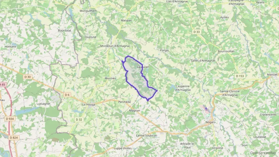 Maison 83 m² quatre pièces à vendre à Laujuzan