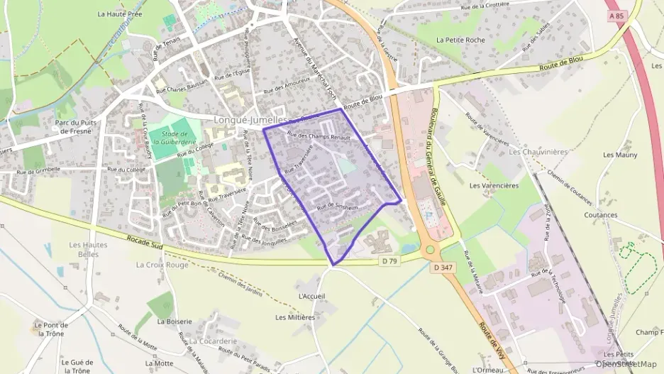 Maison 77 m² quatre pièces à vendre à Longué-Jumelles Maison 77 m² quatre pièces à vendre à Longué-Jumelles