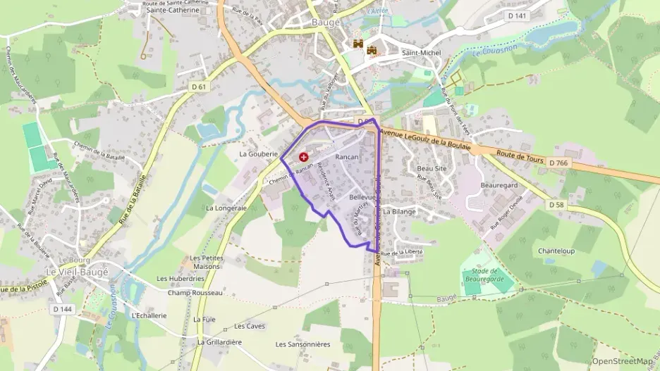 Maison 80 m² quatre pièces à vendre à Baugé-en-Anjou