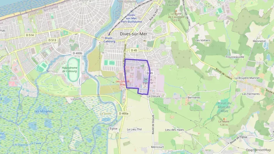 Maison 80 m² quatre pièces à vendre à Dives-sur-Mer