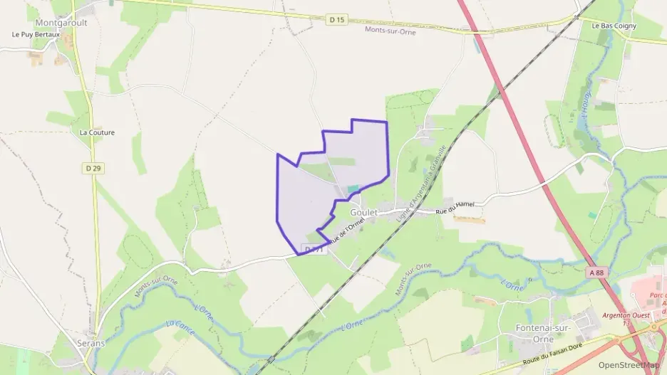 Maison 91 m² quatre pièces à vendre à Monts-sur-Orne