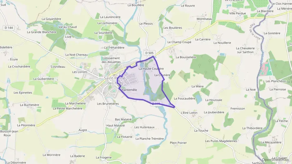 Maison 134 m² six pièces à vendre à Saint-Pierre-des-Nids