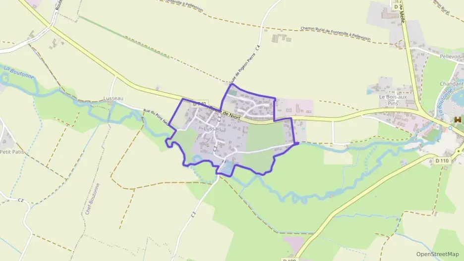 Maison 77 m² quatre pièces à vendre à Chef-Boutonne