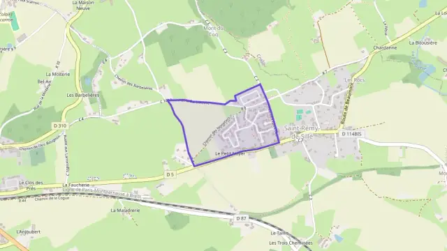 Maison 76 m² trois pièces à vendre à Saint-Rémy-de-Sillé