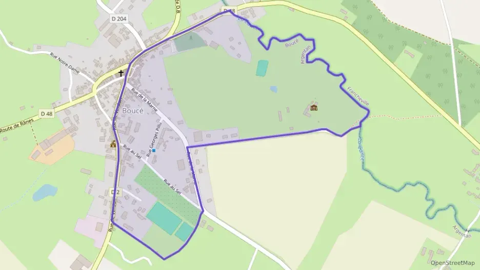 Maison 54 m² trois pièces à vendre à Boucé