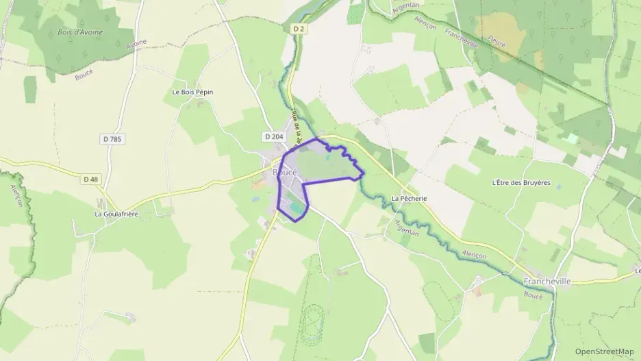 Maison 54 m² trois pièces à vendre à Boucé