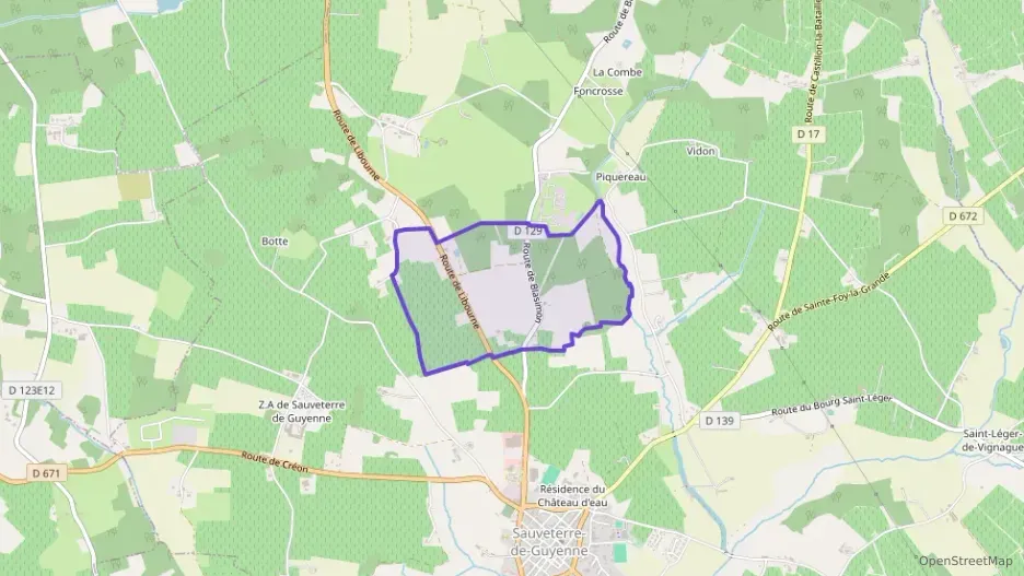 Maison 116 m² cinq pièces à vendre à Sauveterre-de-Guyenne
