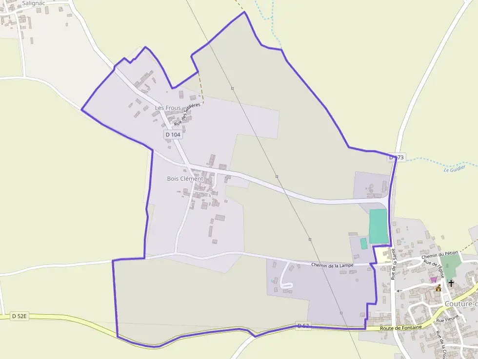 Maison 76 m² trois pièces à vendre à Couture-d`Argenson