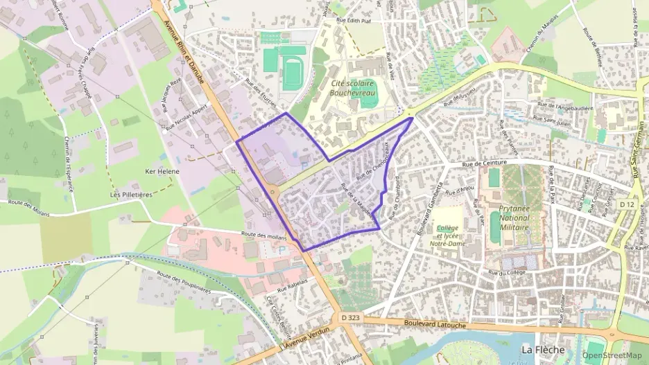 Maison 96 m² quatre pièces à vendre à La Flèche Maison 96 m² quatre pièces à vendre à La Flèche