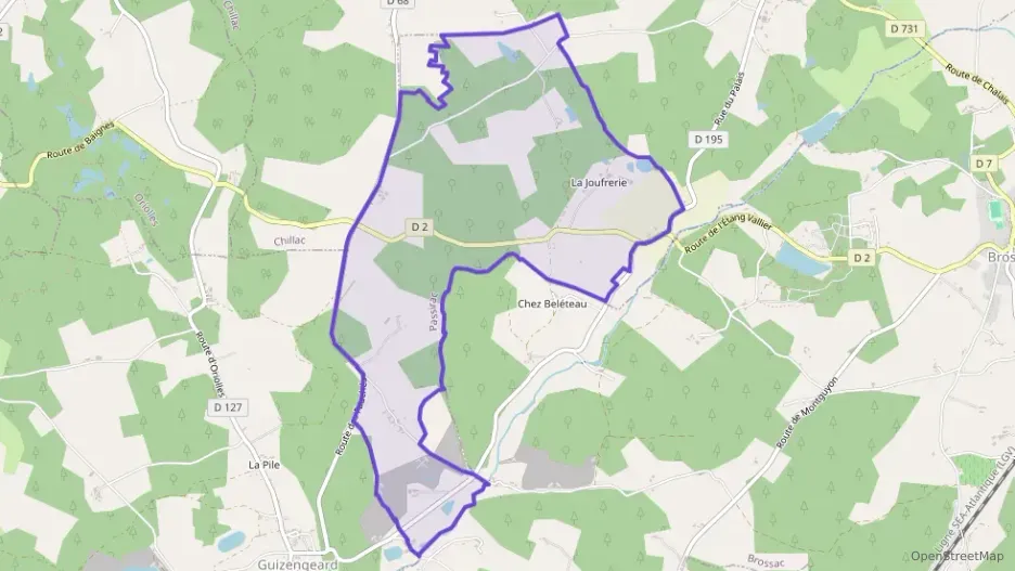 Maison 101 m² trois pièces à vendre à Passirac Maison 101 m² trois pièces à vendre à Passirac