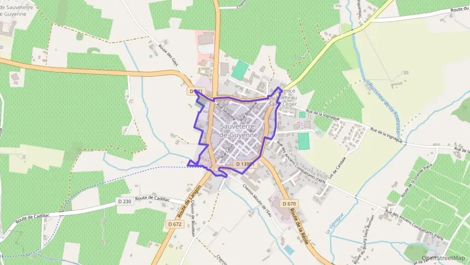 Maison 83 m² trois pièces à vendre à Sauveterre-de-Guyenne