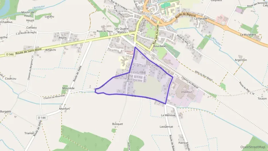 Maison 75 m² cinq pièces à vendre à Riscle Maison 75 m² cinq pièces à vendre à Riscle