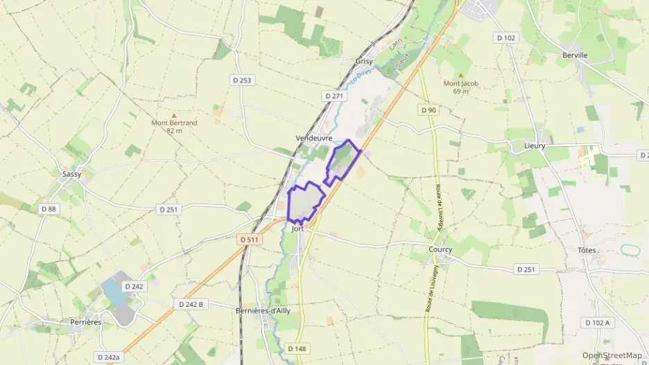 Maison 75 m² quatre pièces à vendre à Jort Maison 75 m² quatre pièces à vendre à Jort