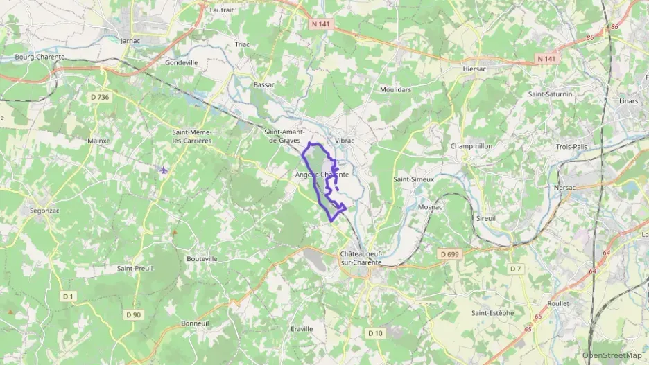 Maison 125 m² cinq pièces à vendre à Angeac-Charente