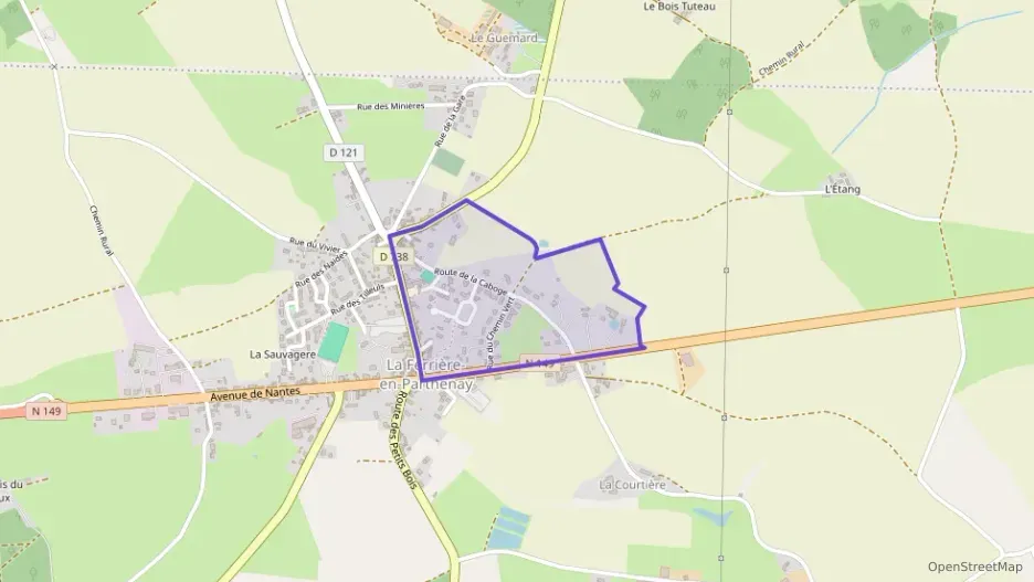 Maison 66 m² trois pièces à vendre à La Ferrière-en-Parthenay
