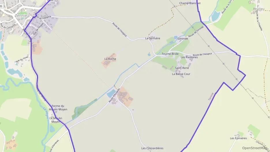 Maison 95 m² cinq pièces à vendre à Tennie Maison 95 m² cinq pièces à vendre à Tennie