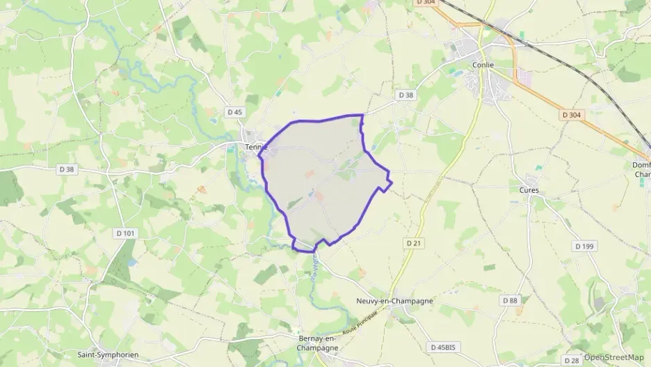 Maison 95 m² cinq pièces à vendre à Tennie Maison 95 m² cinq pièces à vendre à Tennie