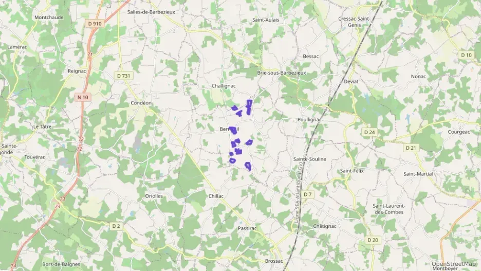 Maison 162 m² cinq pièces à vendre à Berneuil