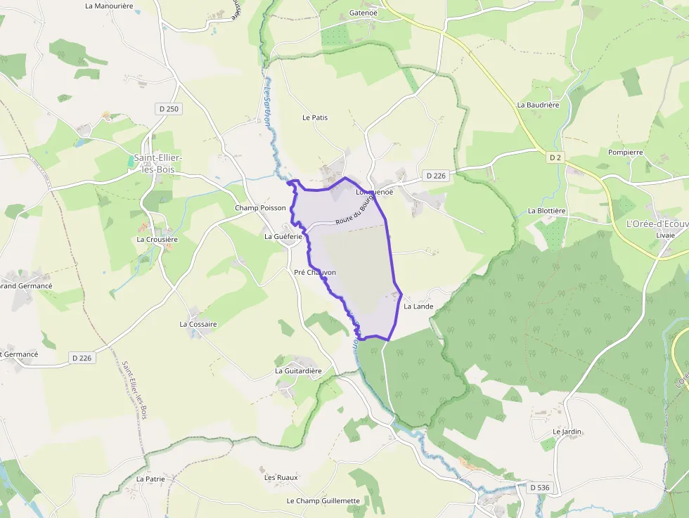 Maison 95 m² quatre pièces à vendre à L`Orée-d`Écouves