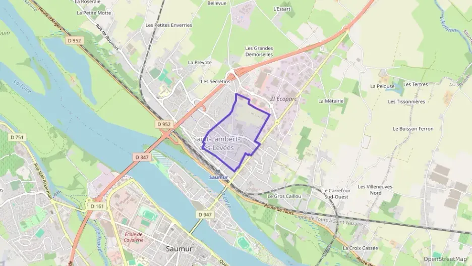 Maison 73 m² quatre pièces à vendre à Saumur