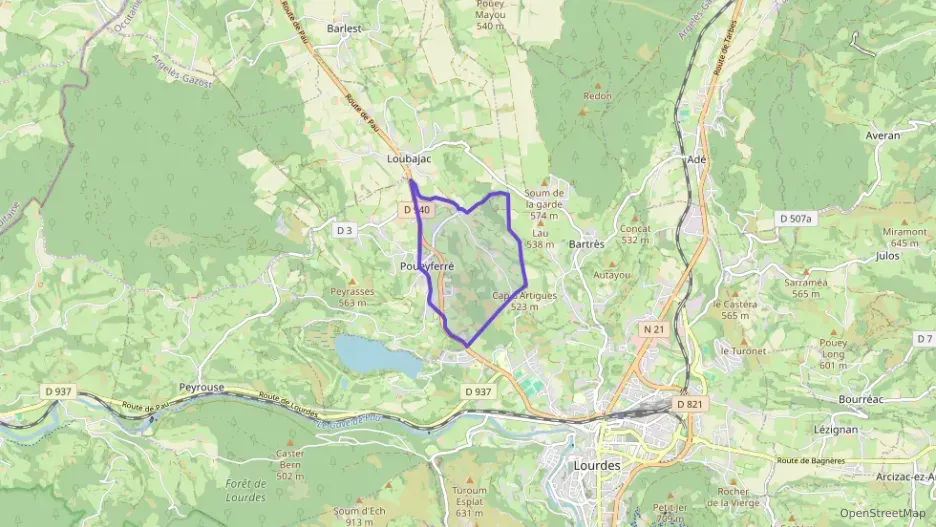 Maison 104 m² quatre pièces à vendre à Poueyferré Maison 104 m² quatre pièces à vendre à Poueyferré