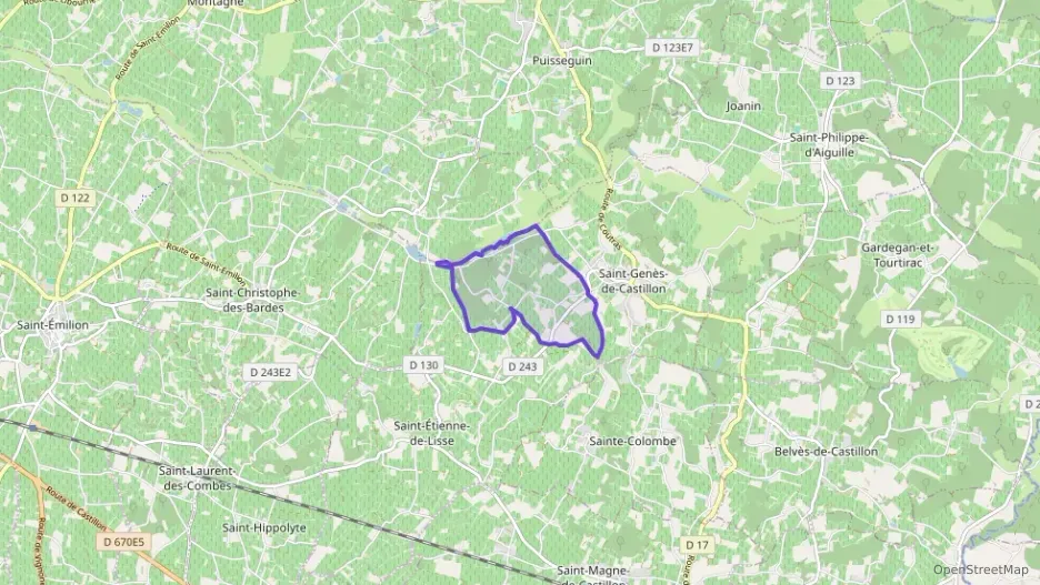 Maison 140 m² cinq pièces à vendre à Saint-Genès-de-Castillon