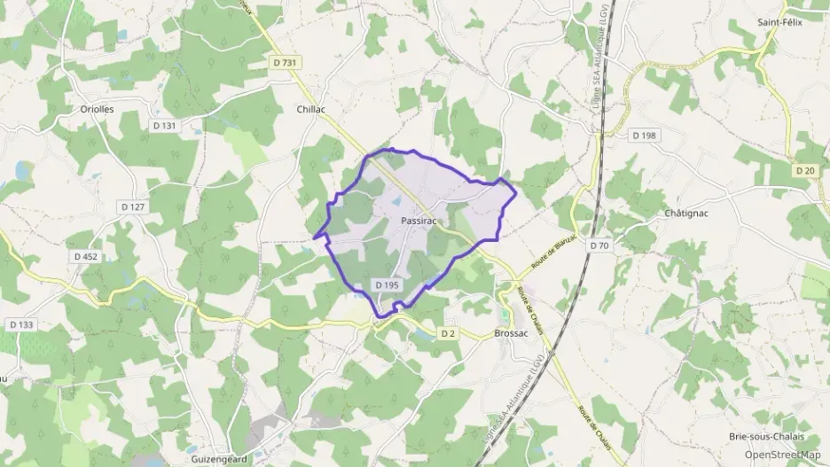 Maison 100 m² quatre pièces à vendre à Passirac Maison 100 m² quatre pièces à vendre à Passirac