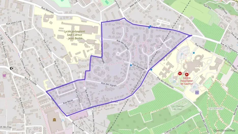 Maison 110 m² six pièces à vendre à Saumur