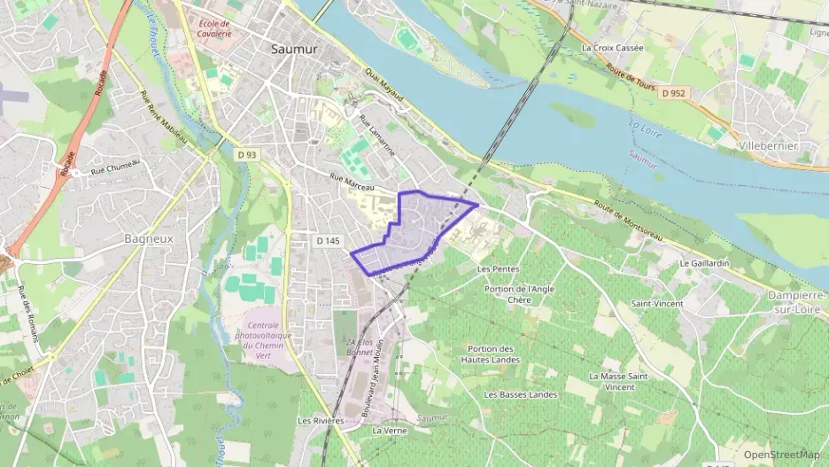 Maison 110 m² six pièces à vendre à Saumur