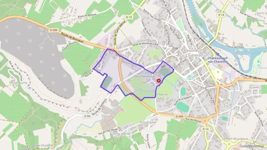 Maison 91 m² quatre pièces à vendre à Châteauneuf-sur-Charente