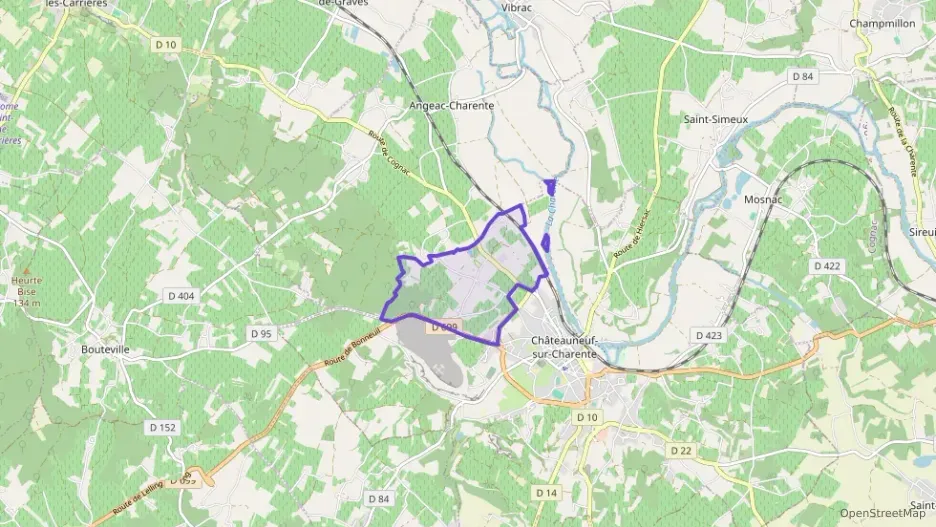 Maison 126 m² cinq pièces à vendre à Châteauneuf-sur-Charente