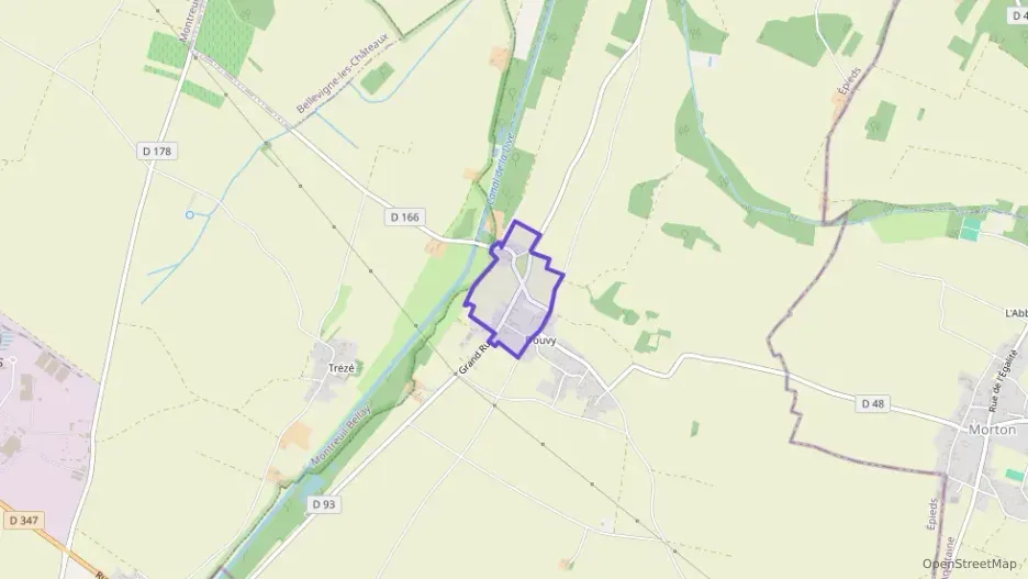 Maison 96 m² quatre pièces à vendre à Épieds Maison 96 m² quatre pièces à vendre à Épieds