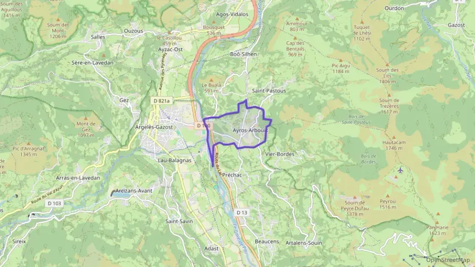 Maison 78 m² quatre pièces à vendre à Ayros-Arbouix