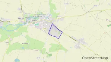 Maison 60 m² quatre pièces à vendre à Chef-Boutonne