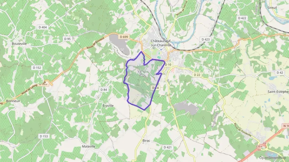 Maison 63 m² trois pièces à vendre à Châteauneuf-sur-Charente Maison 63 m² trois pièces à vendre à Châteauneuf-sur-Charente